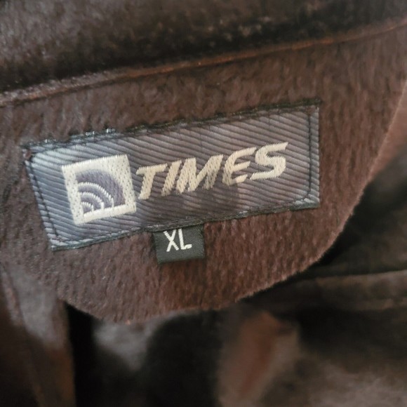 Vintage Times Brown Jacket Size XL - Picture 8 of 9